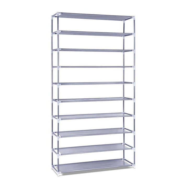 10 Tier Stackable Shoe Rack