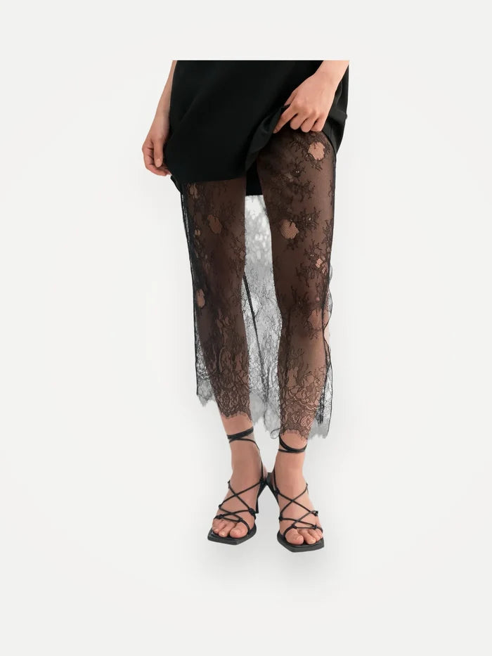 Ahlvar Gallery Hana Lace Pencil-kjol
