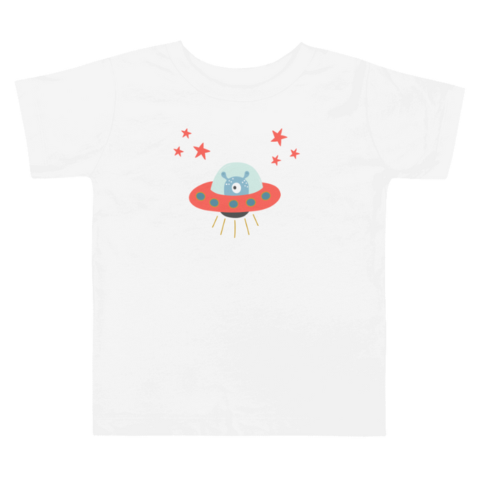 Boys Short Sleeve Cotton Tee Outer Space Alien, Kids Cotton Tees, Boys Clothing, Boys Tops, Toddler Baby Clothing, Kids Tops, Kids Shirts, Made in the USA | Pippa + June