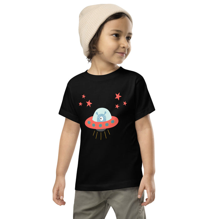 Boys Short Sleeve Cotton Tee Outer Space Alien, Kids Cotton Tees, Boys Clothing, Boys Tops, Toddler Baby Clothing, Kids Tops, Kids Shirts, Made in the USA | Pippa + June