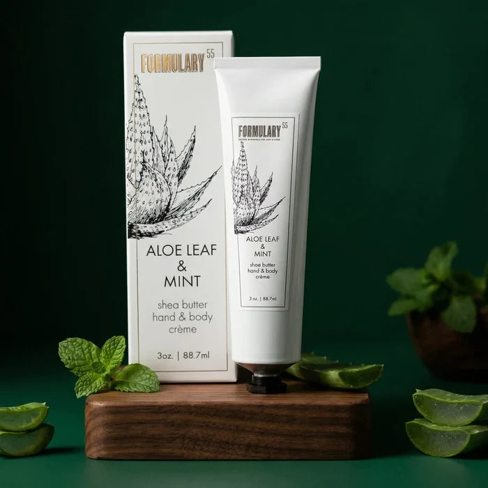 Aloe Leaf & Mint On-the-Go Shea Butter Hand & Body Creme
