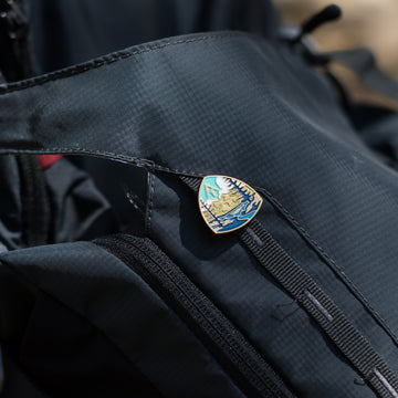 AT Enamel Pin