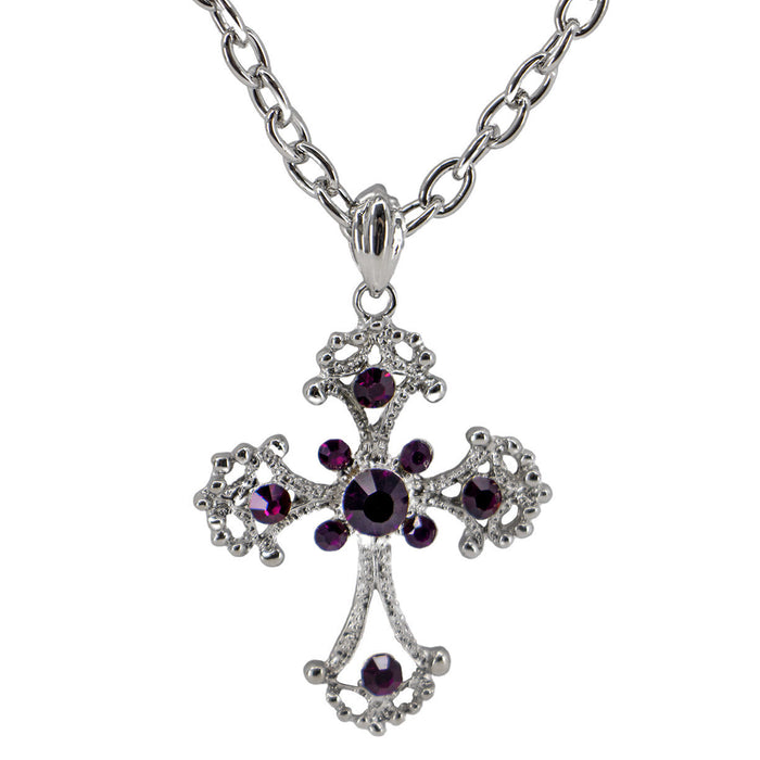 Austrian Princess Cross Necklace