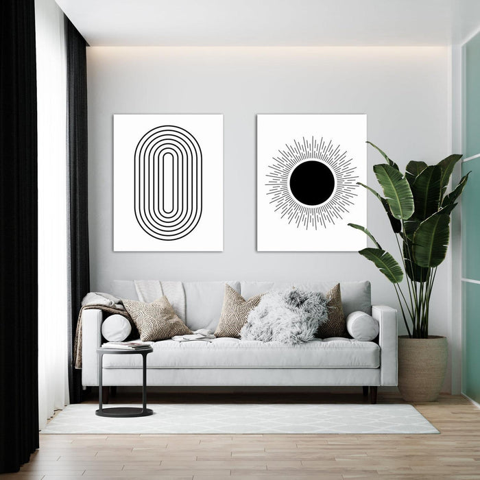 Awakening Wall Art - Set Canvas Pippa + June