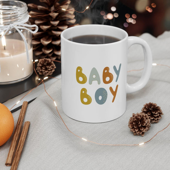 Boys Mug Ceramic, Boys Gift Mug, Boys Cup, Boys Drinkware | Pippa + June