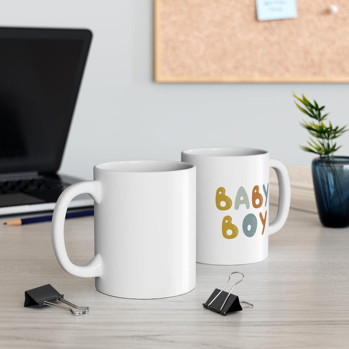 Boys Mug Ceramic, Boys Gift Mug, Boys Cup, Boys Drinkware | Pippa + June
