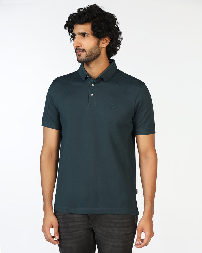 Beetle Textured Polo - Wayne