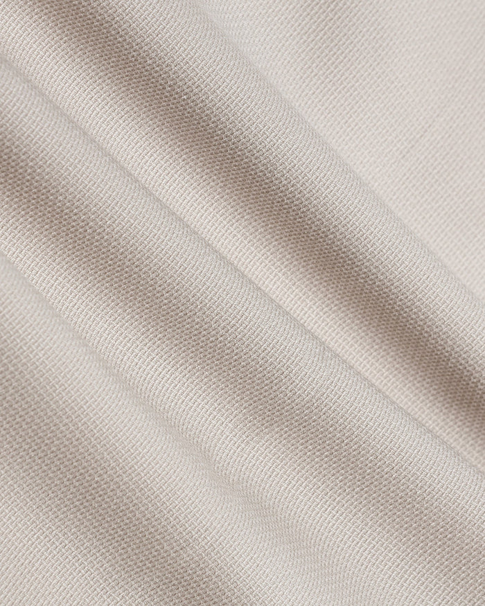 Beige Techno Waist Textured Trouser - Billy
