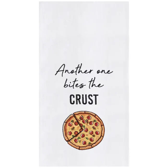 "Bites The Crust" Kitchen Towel