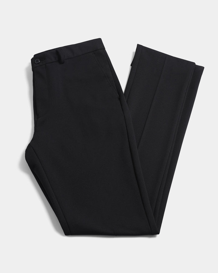 Black Solid Trouser - Hender