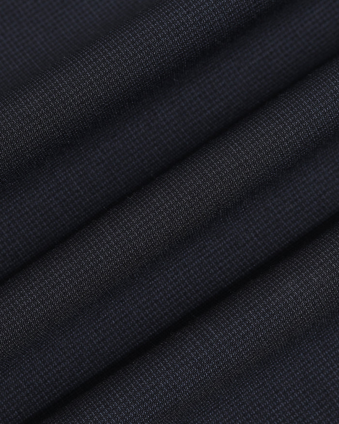 Black Textured Trouser - Bernardo