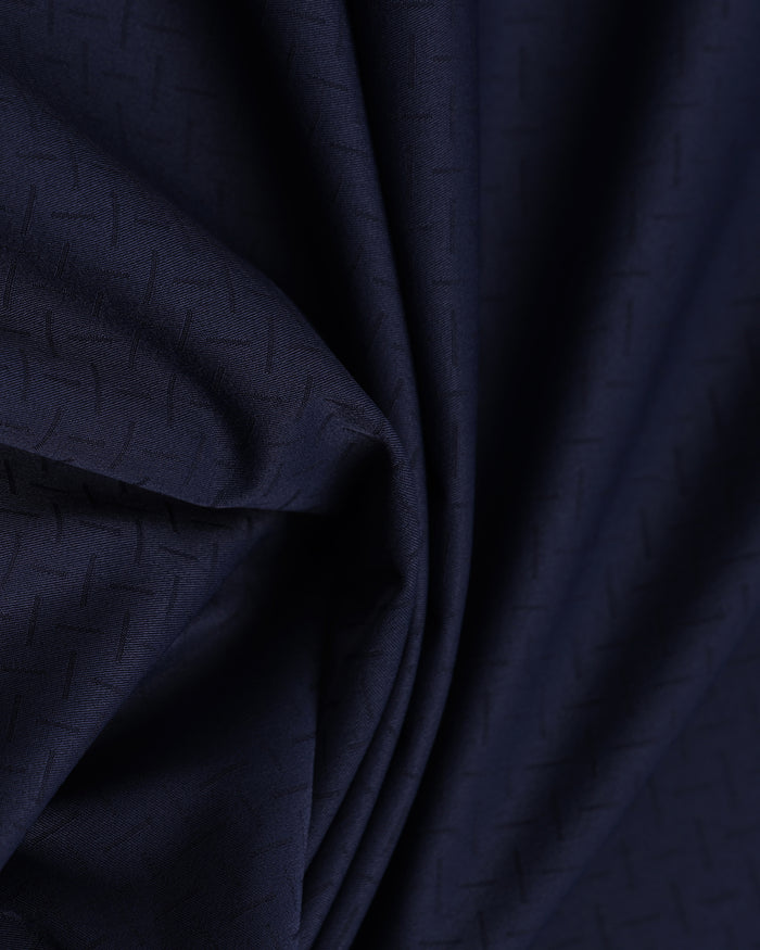 Blue TechPro Textured Shirt - Genepy