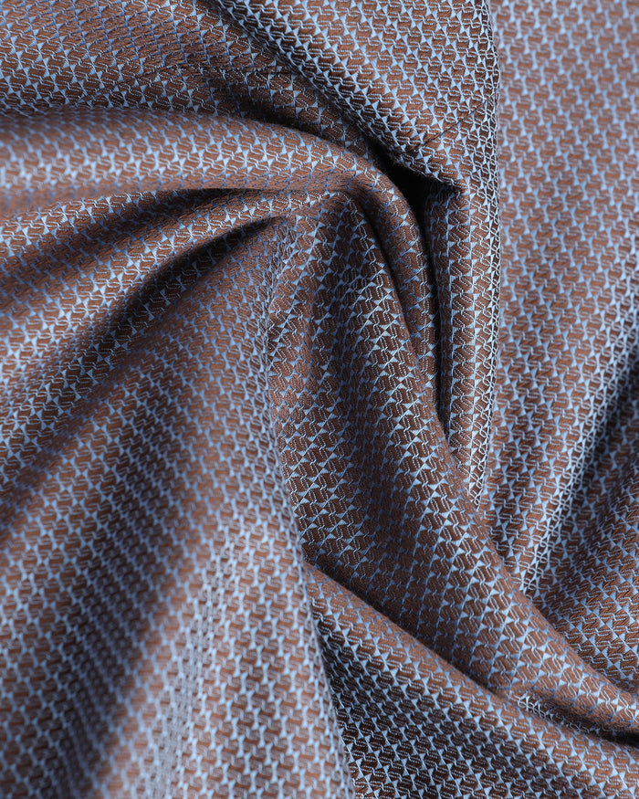 Blue Textured Shirt - Recite