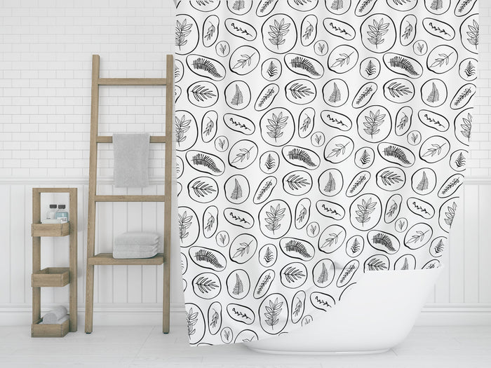 Boho Shower Curtain, Bath Curtain, Bathroom Decor & Accessories, Made in the USA | Pippa + June