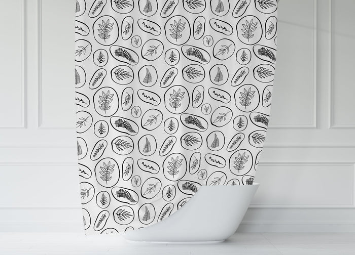 Boho Shower Curtain, Bath Curtain, Bathroom Decor & Accessories, Made in the USA | Pippa + June