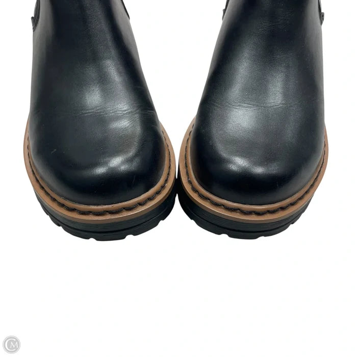 Boots Ankle Flats By Soda In Black, Size: 7