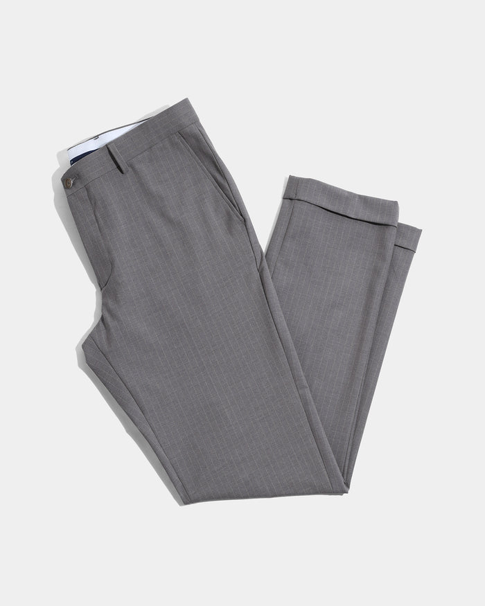 Brown Stripe Trouser - Warren