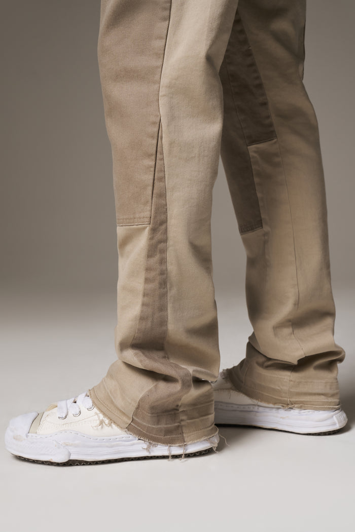 CANVAS CARPENTER TROUSER - BEIGE
