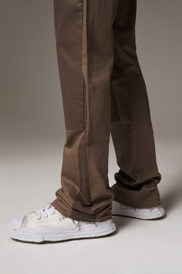 CANVAS CARPENTER TROUSER - BROWN