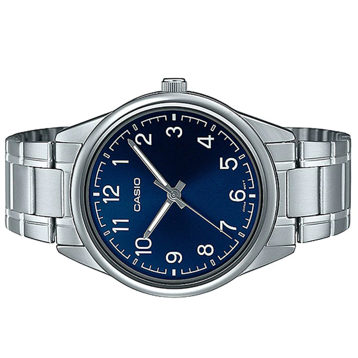 Casio MTP-V005D-2B4 Silver Stainless Watch for Men-Watch Portal Philippines