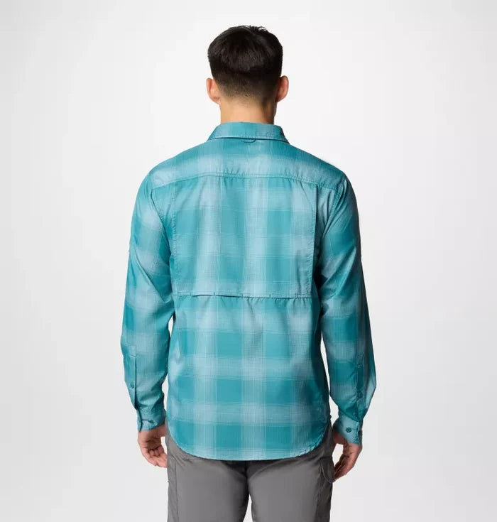 Columbia Mens Silver Ridge Utility Lite Plaid Shirt