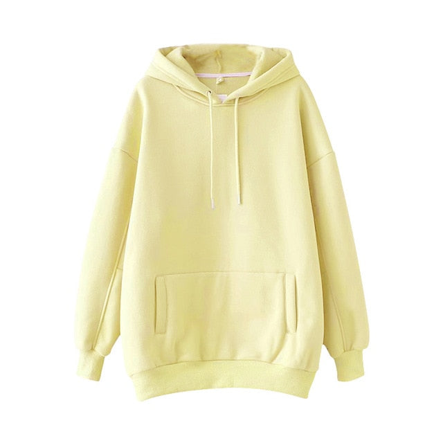 Hoodie-Yellow / M