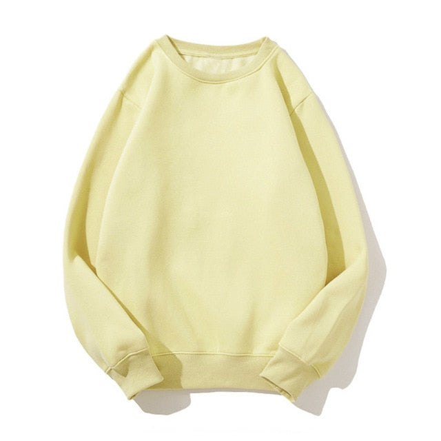 Sweatshirt-Yellow / L