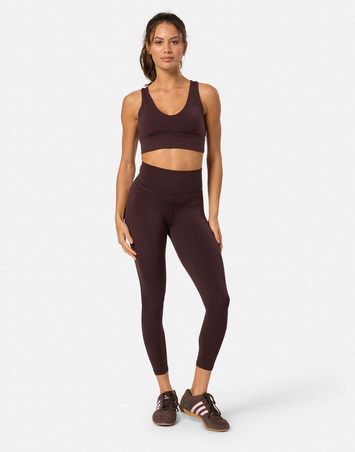 Day Kind 7/8 Legging in Mocha Bean