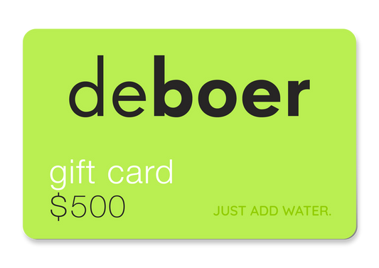 deboer gift card - deboer wetsuits