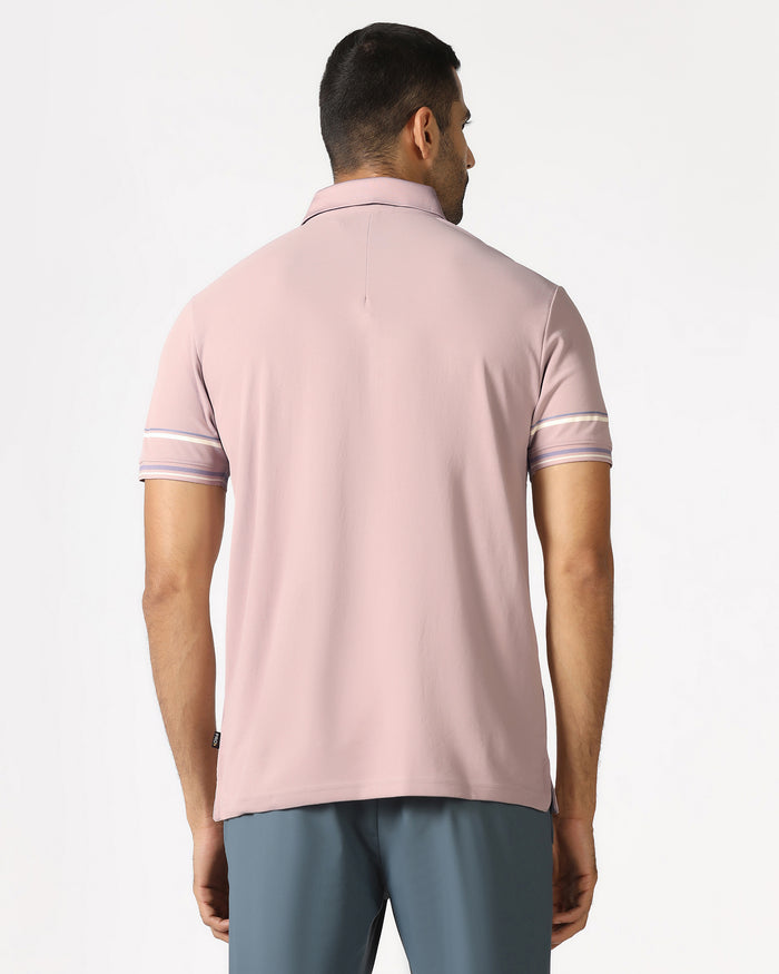 Dusty Pink TechPro Solid Polo - Arlo