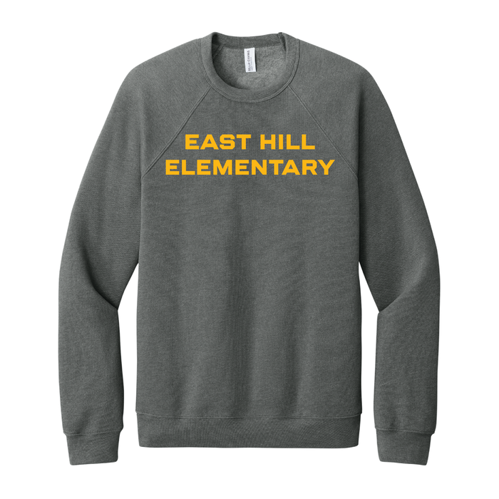 East Hill Elementary Clean Block Crewneck Sweatshirt