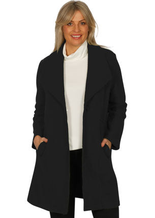 Emily Adams Boiled Wool Jacket (Black, Latte or Pine)