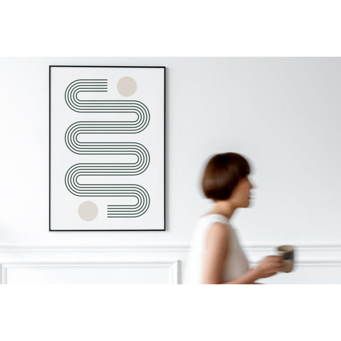 Mid Century Modern Art Print, Modern Minimalist Wall Art | Pippa +June
