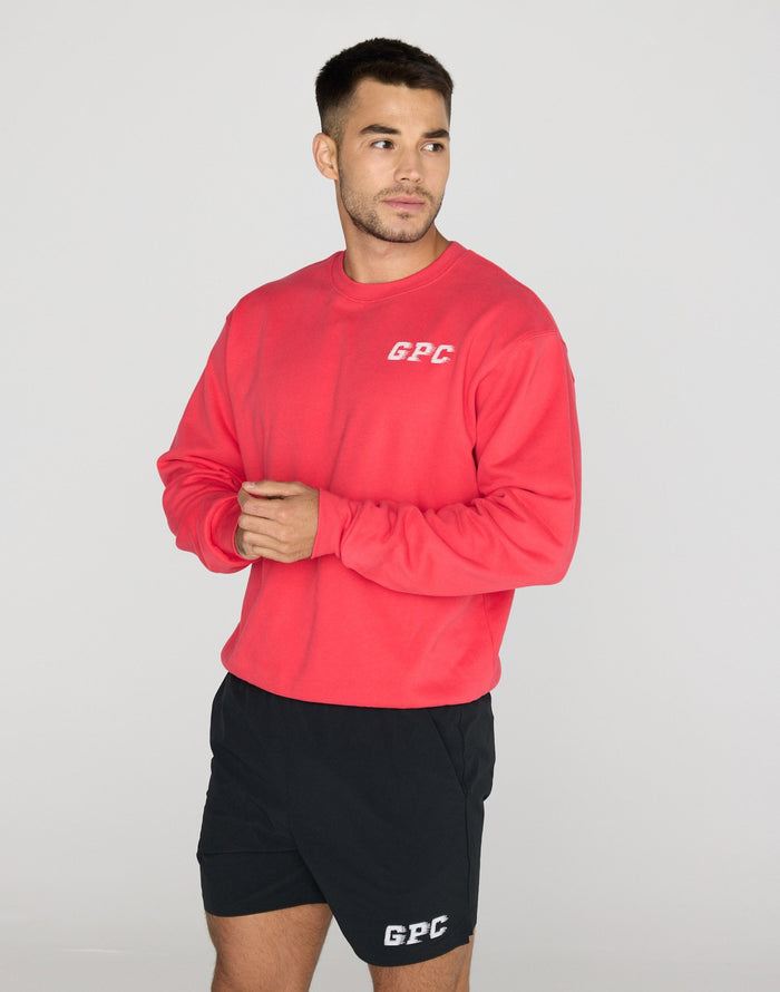GPC Speed Sweatshirt in Power Red