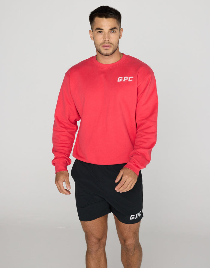 GPC Speed Sweatshirt in Power Red