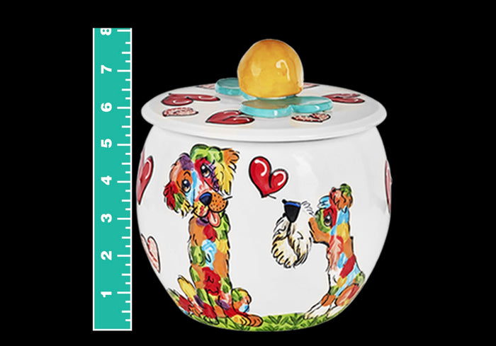 Great Dane Treat Jar