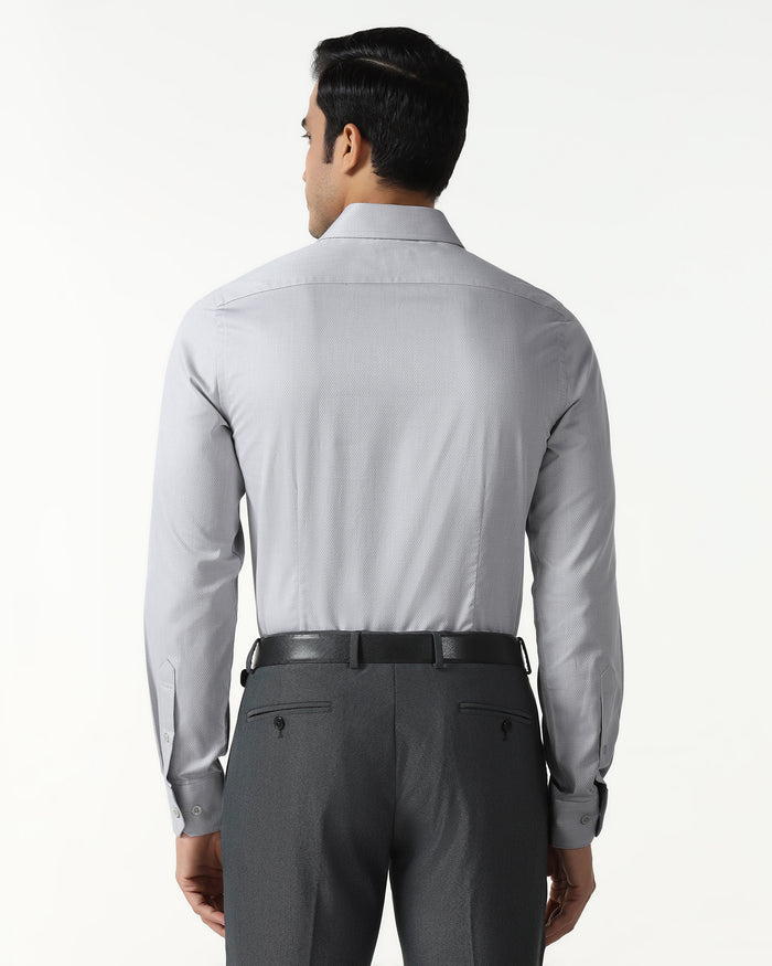 Grey Textured Shirt - Ryan