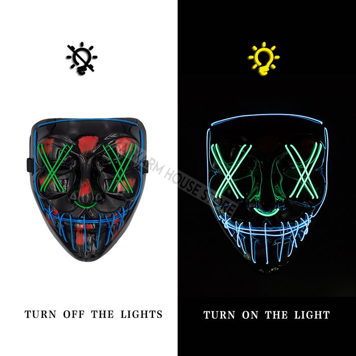 HALLOWEEN LED MASK - foxberryparkproducts