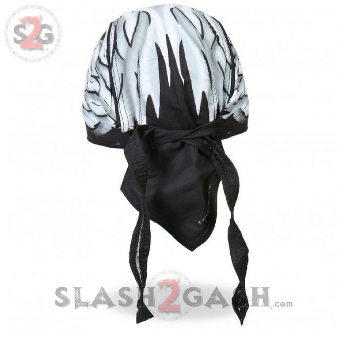Hot Leathers Eagle Head Premium Headwrap Motorcycle Durag