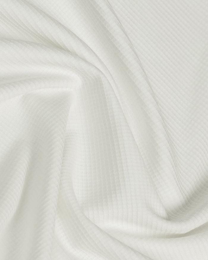 Ivory White TechPro Textured Polo - Titan