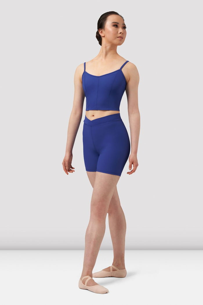 Ladies Mirella Chevron V Front Shorts - BLOCH EU
