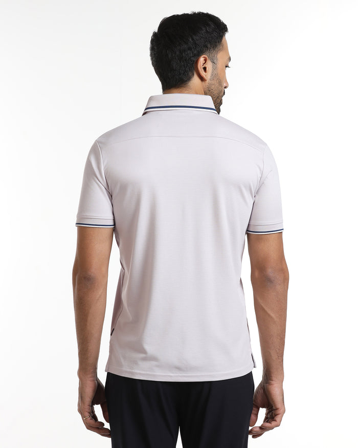 Light Purple TechPro Textured Polo - Titan