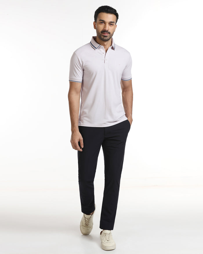 Light Purple TechPro Textured Polo - Titan