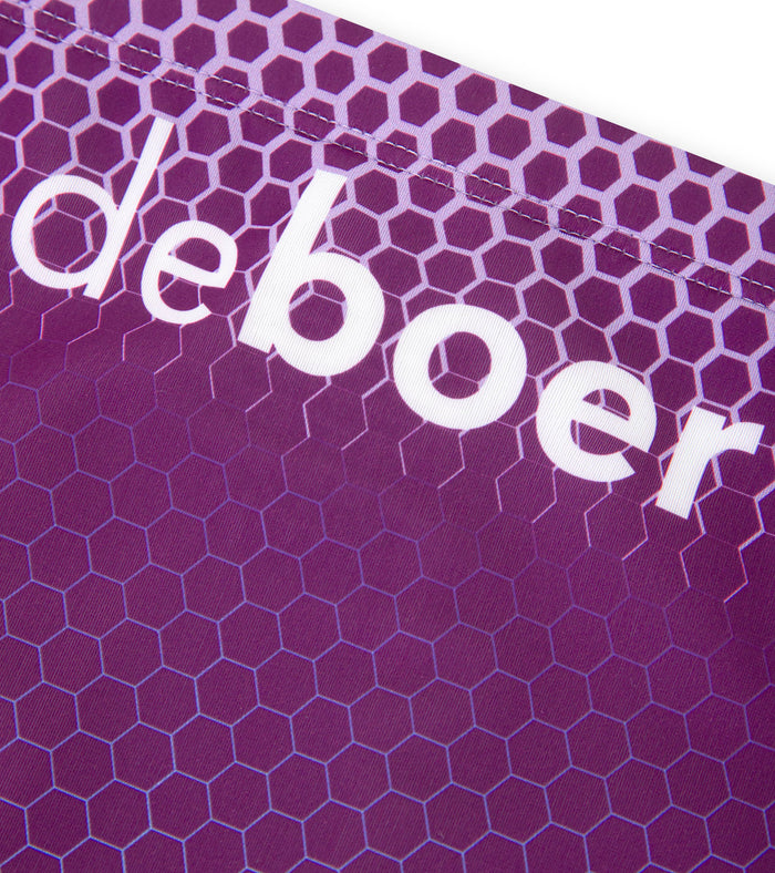 men's brief hexskin/purple - deboer swim