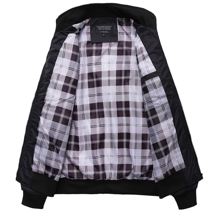 Mens Jackets Spring Autumn Casual Coats - foxberryparkproducts