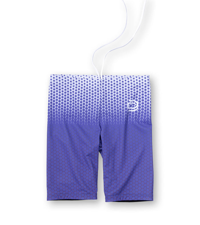 men's jammer hexskin/light blue - deboer swim