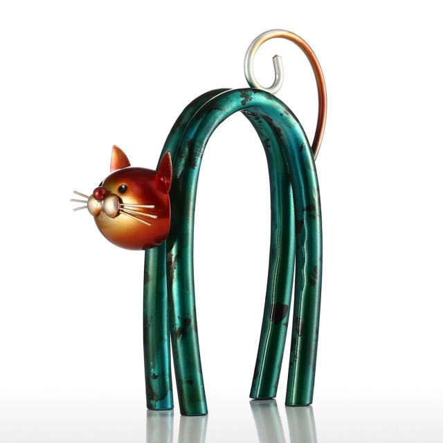 Metal Figurine Rooster Sculpture - foxberryparkproducts