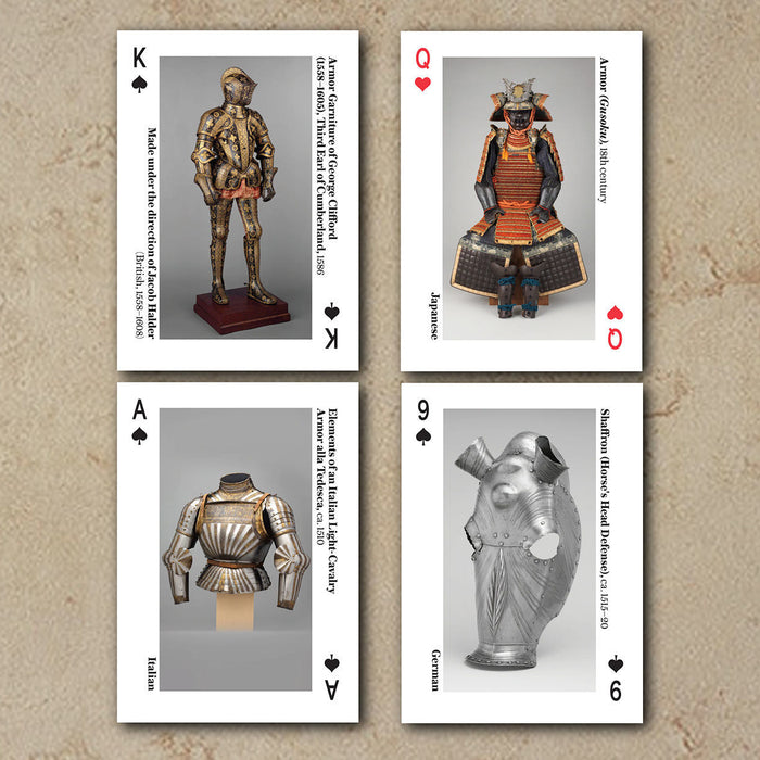 Metropolitan Museum Armor Playing Cards
