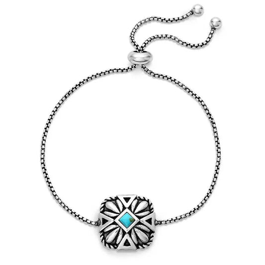 Montana Silversmiths Desert Sage Turquoise Bracelet