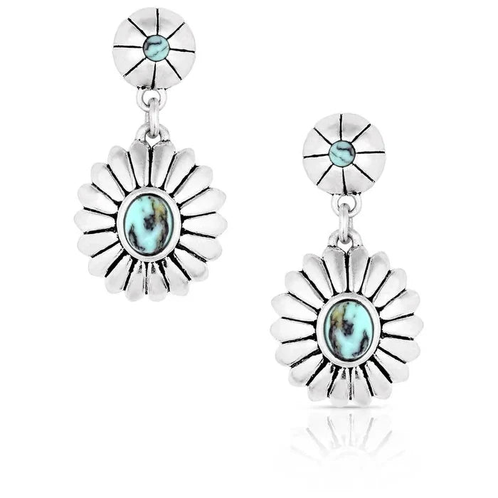 Montana Silversmiths Heyday Blossom Earrings
